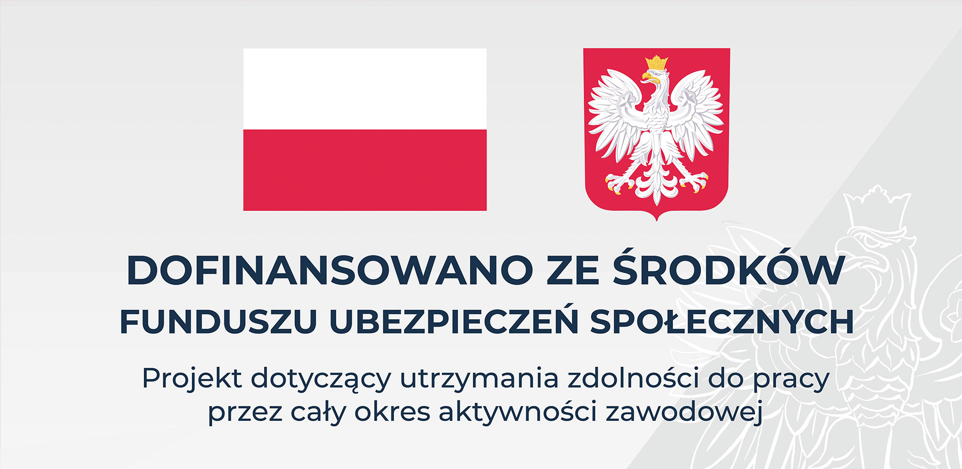 Mamy nowy projekt dofinansowany z Funduszu Ubezpieczeń Społecznych